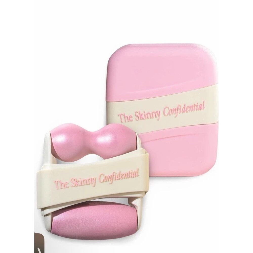 The Skinny Confidential Mint Ice Roller for Face - Compact Facial Skin Care Tool